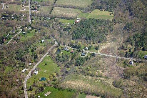aerial view from Simon at Living in Dryden
