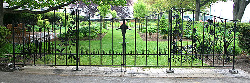 Minn's garden gate