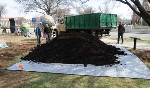 Rodale compost at USDA