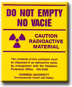 radioactive wastesign